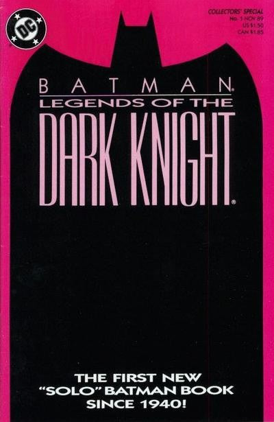 Batman: Legends of the Dark Knight #1 (1989) - Pink Variant
