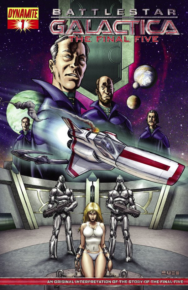 Battlestar Galactica: The Final Five #1-4 (2009) Complete Set
