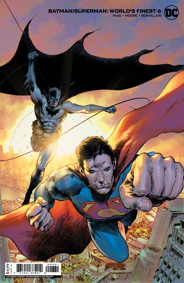 Batman/Superman: World's Finest #6 (2022) - 1:25 Hairsine Variant