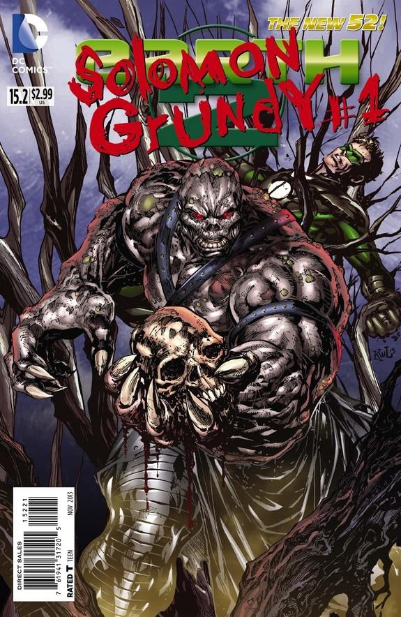 Earth 2 #15.2 (2013) - Solomon Grundy Ken Lashley Standard Variant