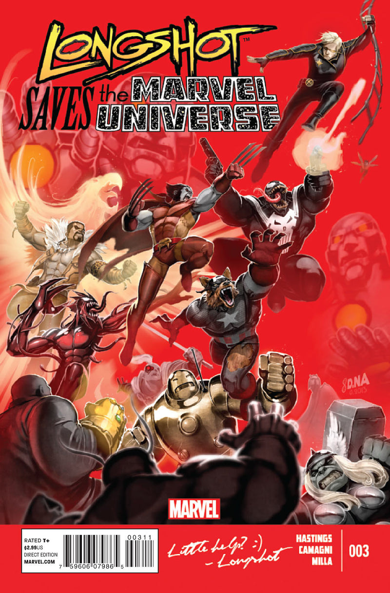 Longshot Saves the Marvel Universe #3 (2013)