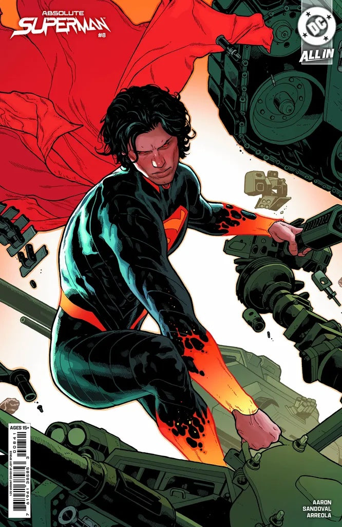 Absolute Superman #8 (2025) - 1:25 Spokes Variant