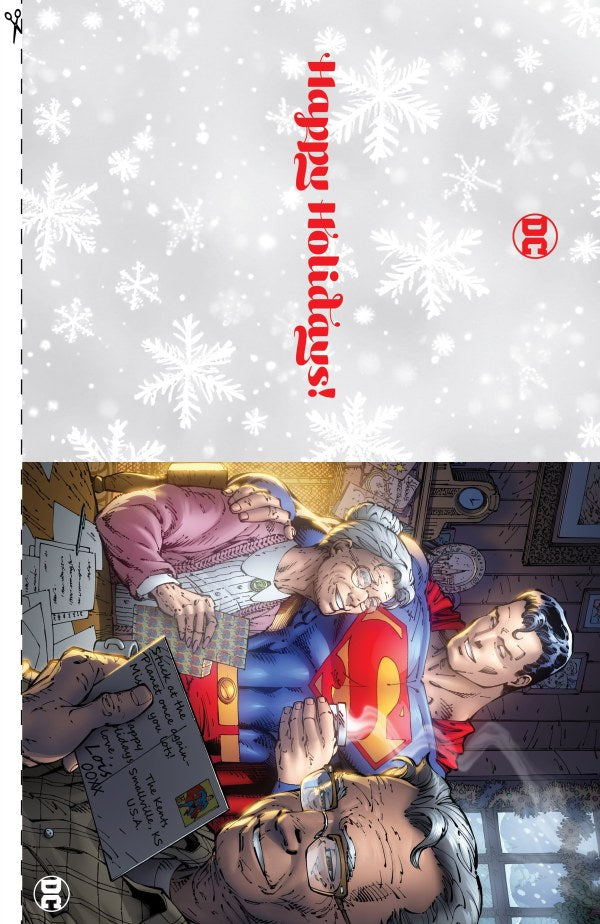 Superman #8 (2023) - Holiday Card Variant