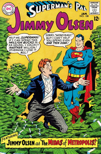 Superman's Pal, Jimmy Olsen #108 (1967) - (Mid-Grade)