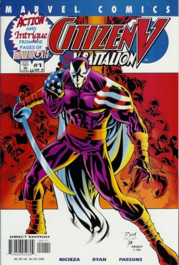Citizen V and the V-Battalion #1-3 (2001) Complete Set