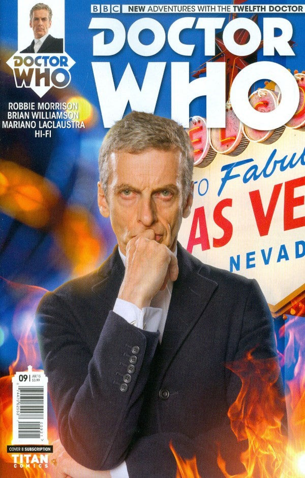Doctor Who: The Twelfth Doctor #9 (2015) - Pull-List Exclusive Photo (AJ) Variant
