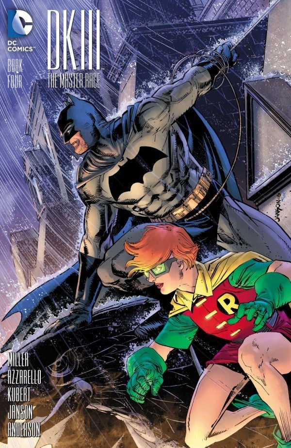 Dark Knight III: The Master Race #4 (2016) - 1:25 Klaus Janson Variant
