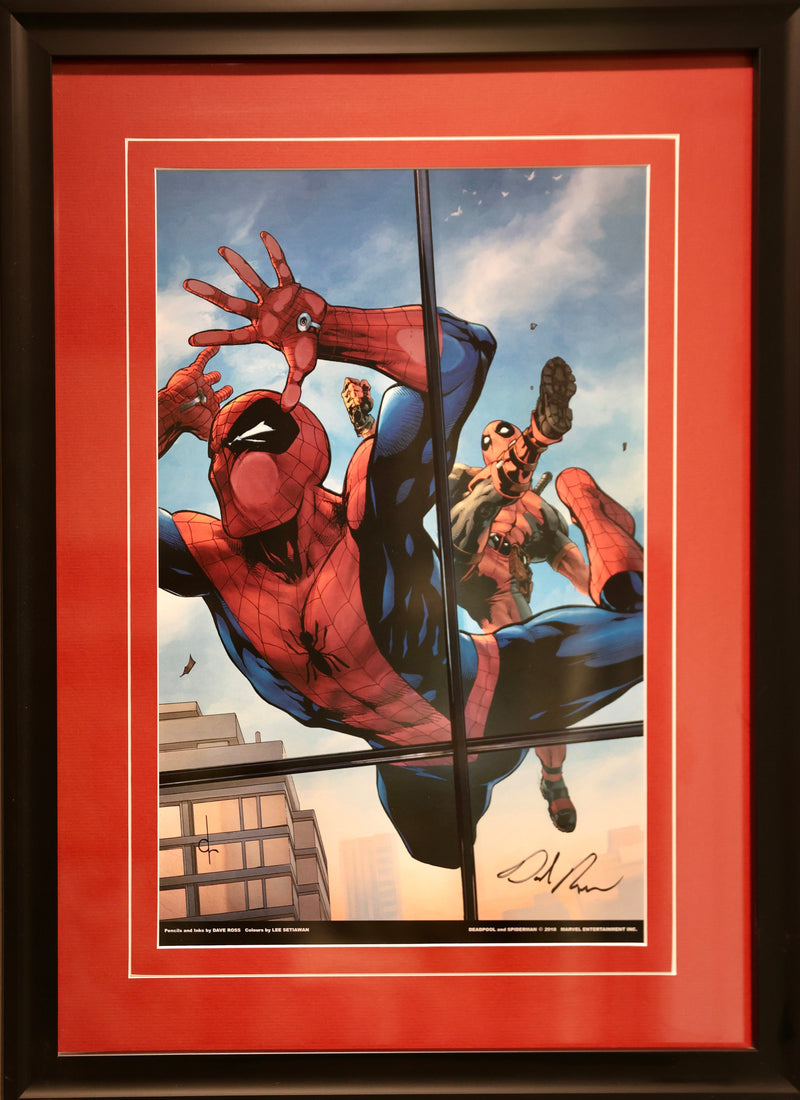 Spider-Man & Deadpool - D. Ross sig.