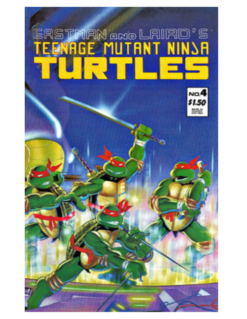 Teenage Mutant Ninja Turtles #4 (1987) - 2nd Printing (Lower Grade)