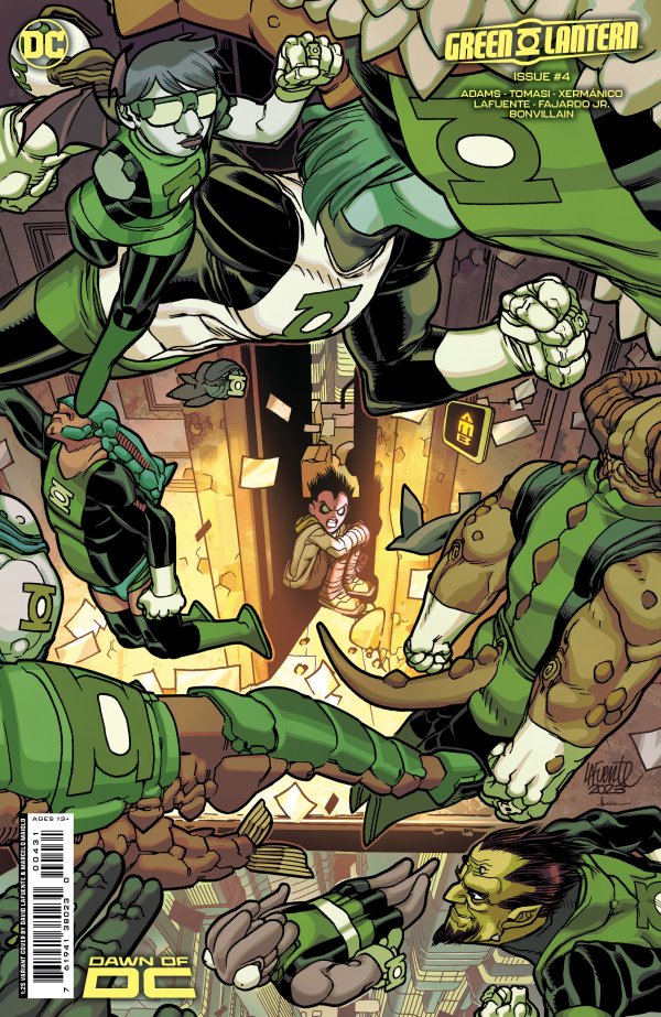 Green Lantern #4 (2023) - 1:25 Lafuente Variant