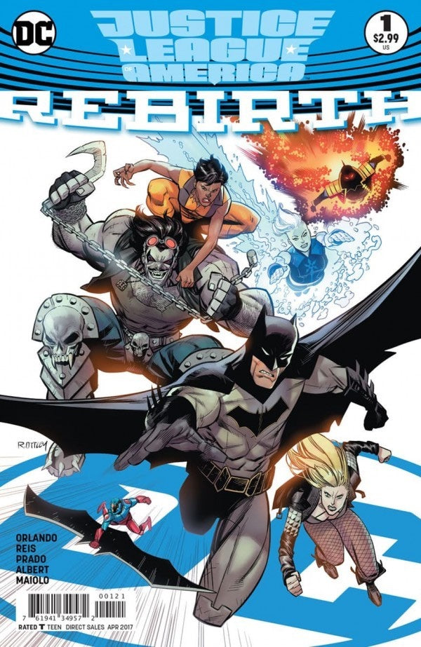 Justice League of America: Rebirth #1 (2017) - Ryan Ottley Variant