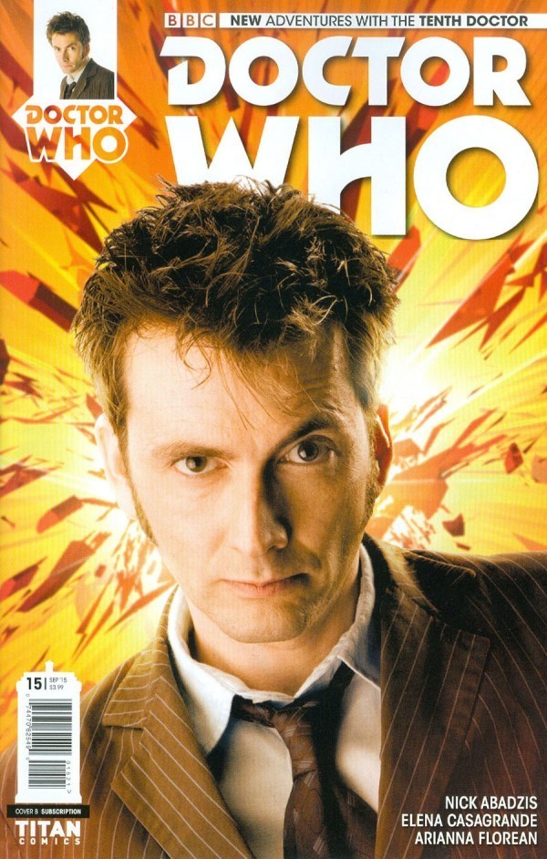 Doctor Who: The Tenth Doctor #15  (2015) - Subscription Photo (AJ) Variant