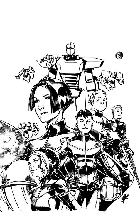Mech Cadets #1 (2023) - Unlockable Virgin Variant