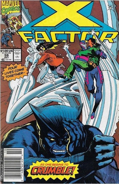 X-Factor #59 (1990) - Newsstand Edition