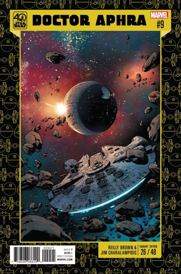 Star Wars: Doctor Aphra #9 (2017) - Reilly Brown Star Wars 40th Anniversary Variant