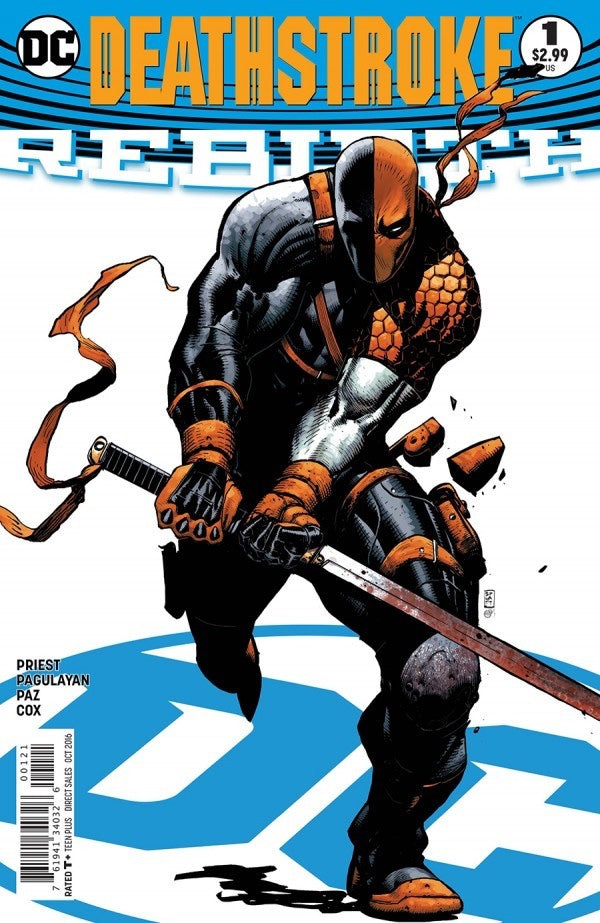 Deathstroke: Rebirth #1 (2016) - Cover B Stephen Platt Variant