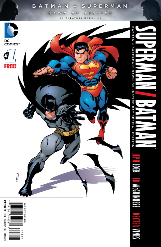Superman / Batman: Batman v Superman (2016) â€“ Dawn of Justice Day Special Edition #1