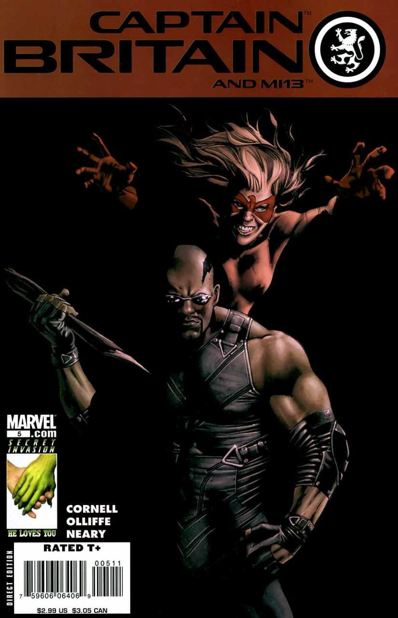 Captain Britain and MI:13 #5 (2008)