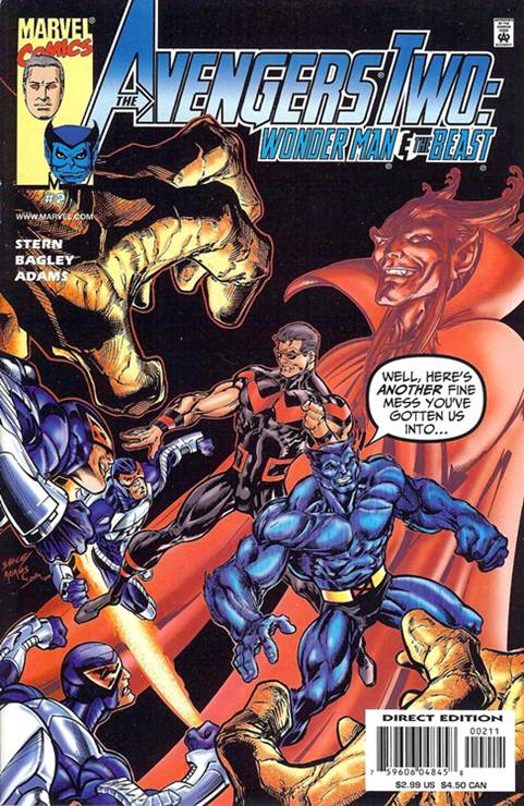 Avengers Two: Wonder Man & the Beast #2 (2000)