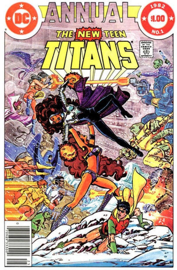 New Teen Titans Annual #1  (1982) -Newsstand Edition