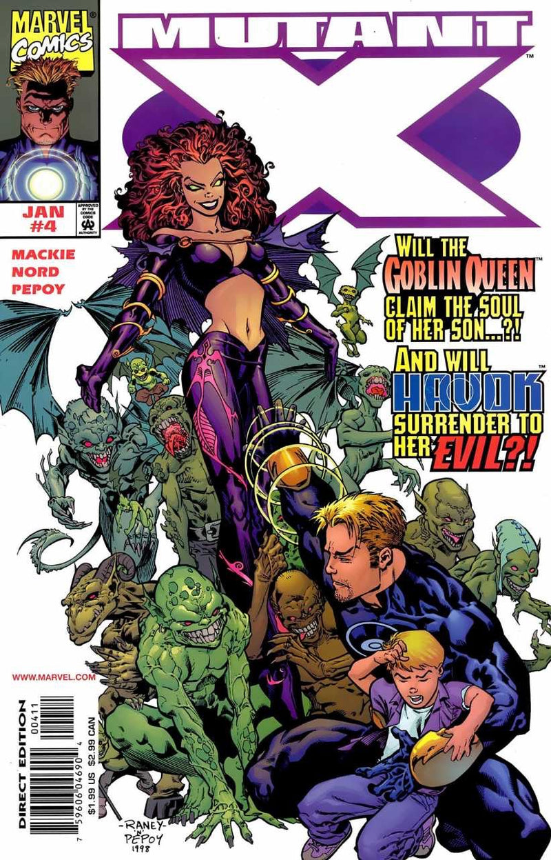 Mutant X #4 (1998)