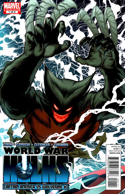 World War Hulks: Wolverine vs. Captain America #1-2 (2010) Complete Set