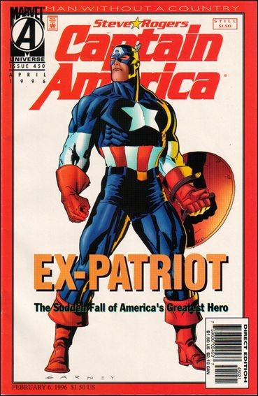 Captain America #450 (1996) - Garney Ex-Patriot Variant