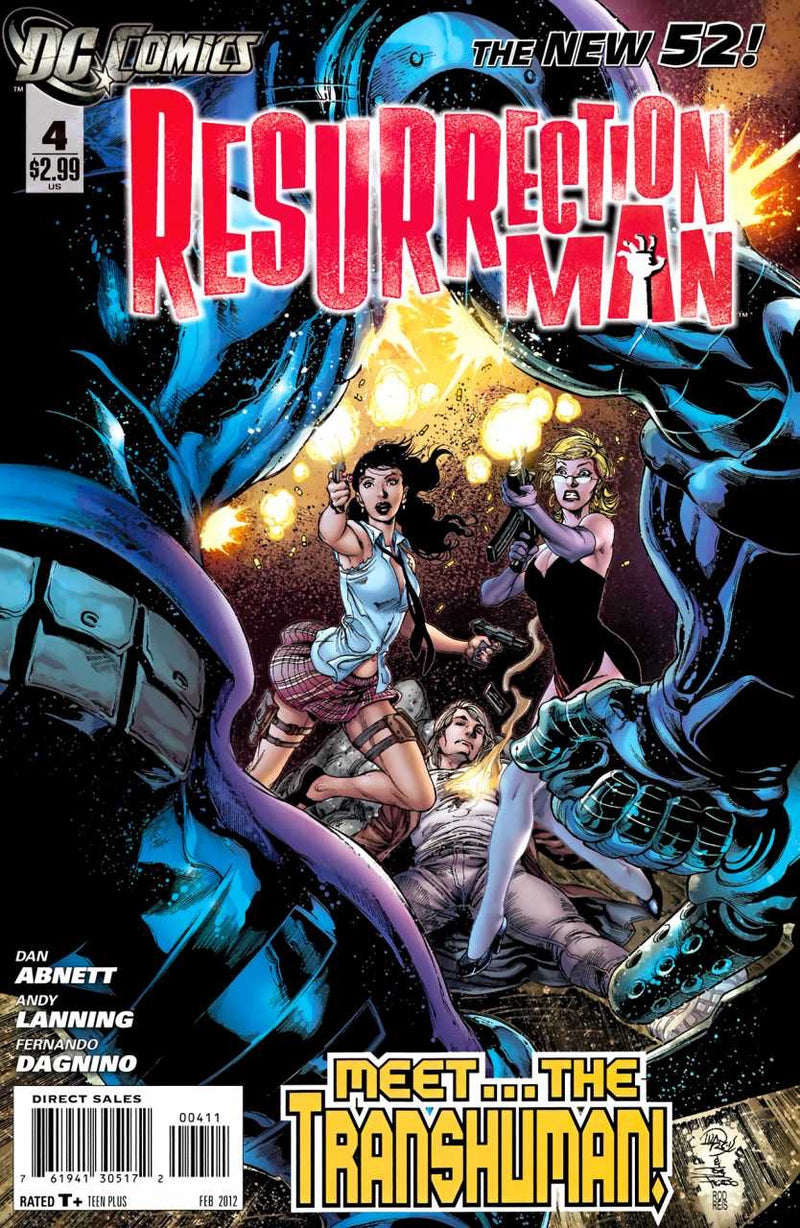 Resurrection Man #4 (2011)