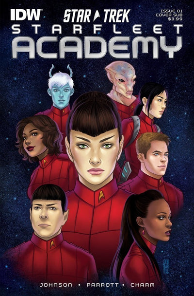 Star Trek: Starfleet Academy #1 (2015) - Subscription Cover