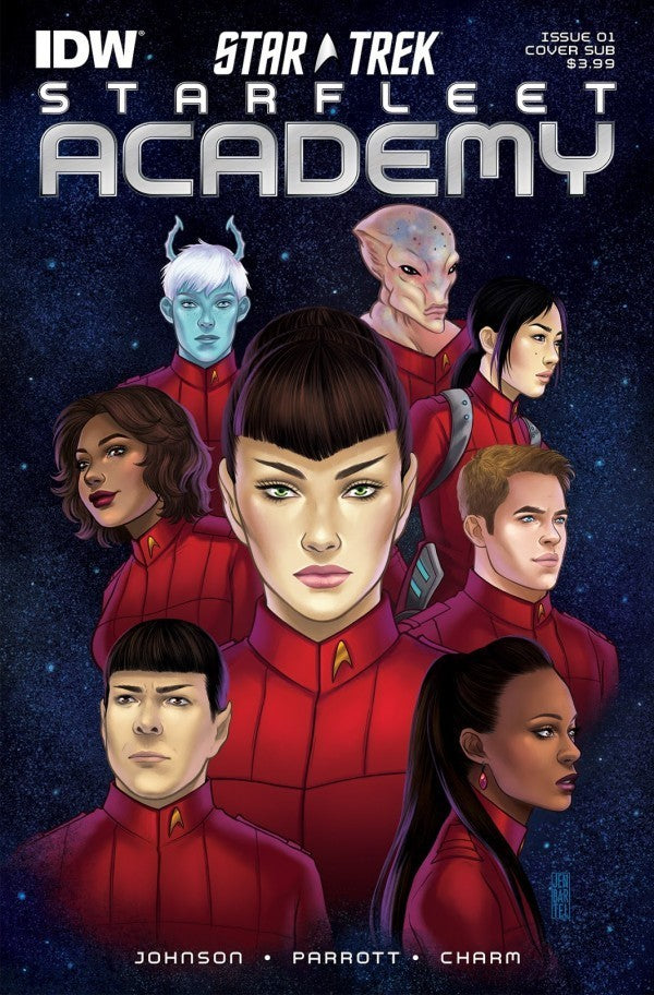 Star Trek: Starfleet Academy #1 (2015) - Subscription Cover