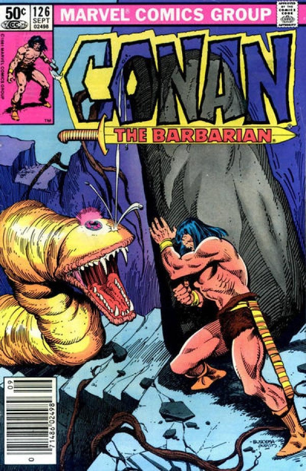 Conan the Barbarian #126 (1981) - Newsstand Edition (low grade)
