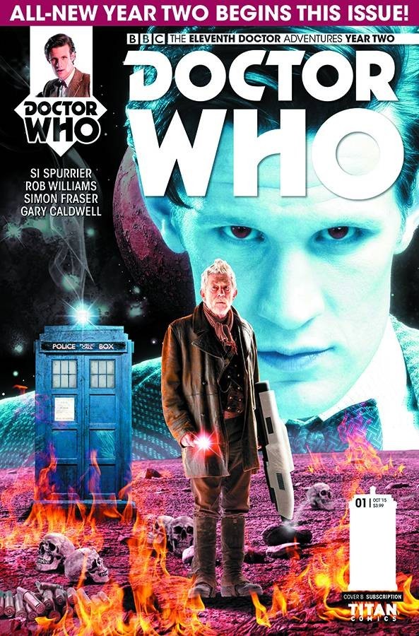 Doctor Who: The Eleventh Doctor â€“ Year Two #1 (2015) - Photo Variant