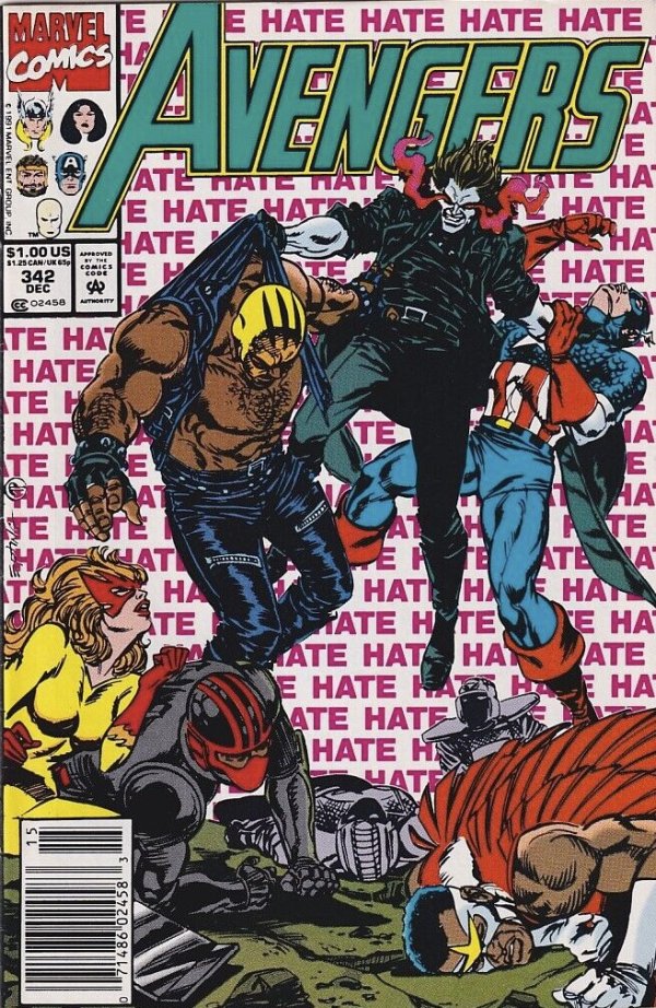 Avengers #342 - Newsstand Edition (1991)