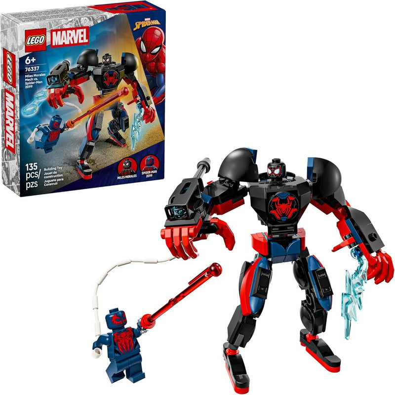 LEGO 76337 - Miles Morales Mech vs. Spider-Man 2099