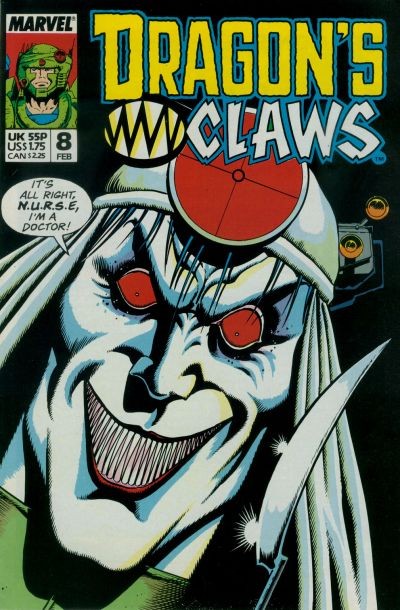 Dragon's Claws #8 (1989)