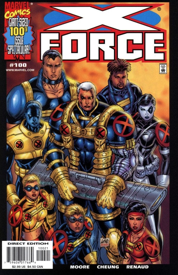 X-Force #100 (2000) - Rob Liefeld Variant