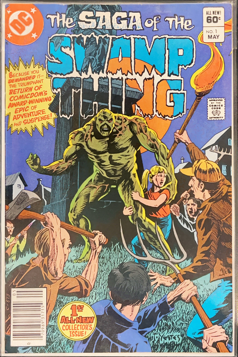 Saga of the Swamp Thing #1 (1982) - Newsstand Edition (Mid-Grade)