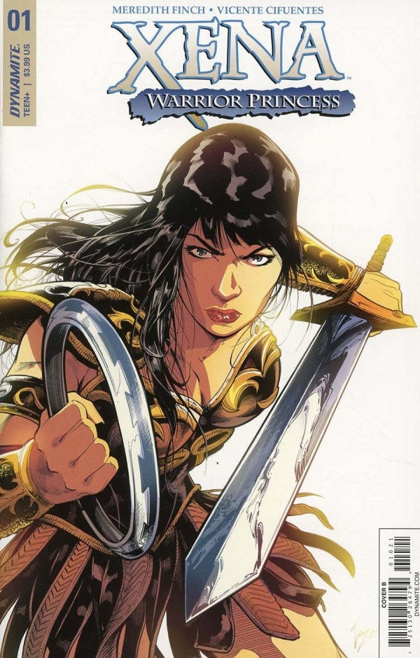 Xena: Warrior Princess #1  (2018) - Vicente Cifuentes Variant