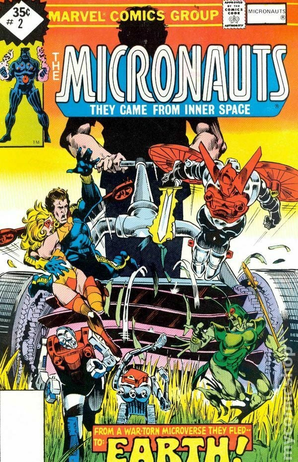Micronauts #2 (1978) - Whitman Edition