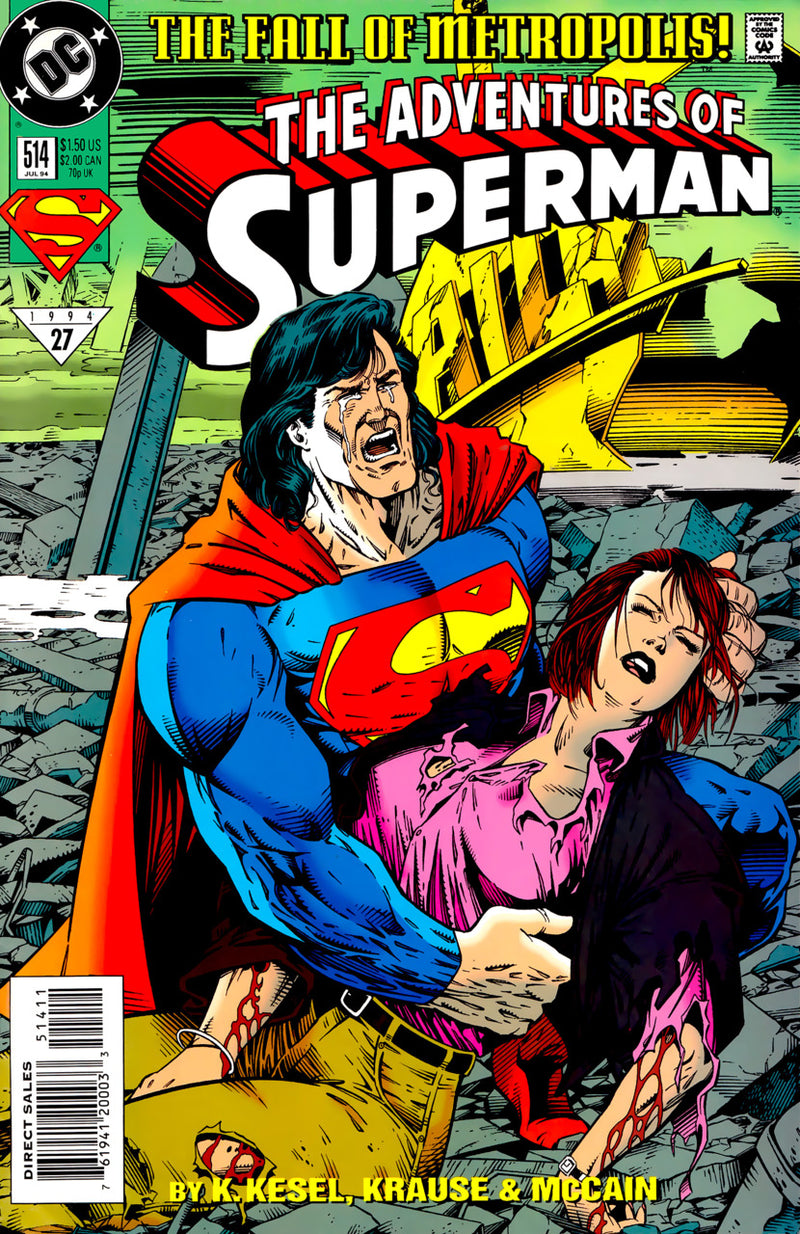 Adventures of Superman #514 (1994)