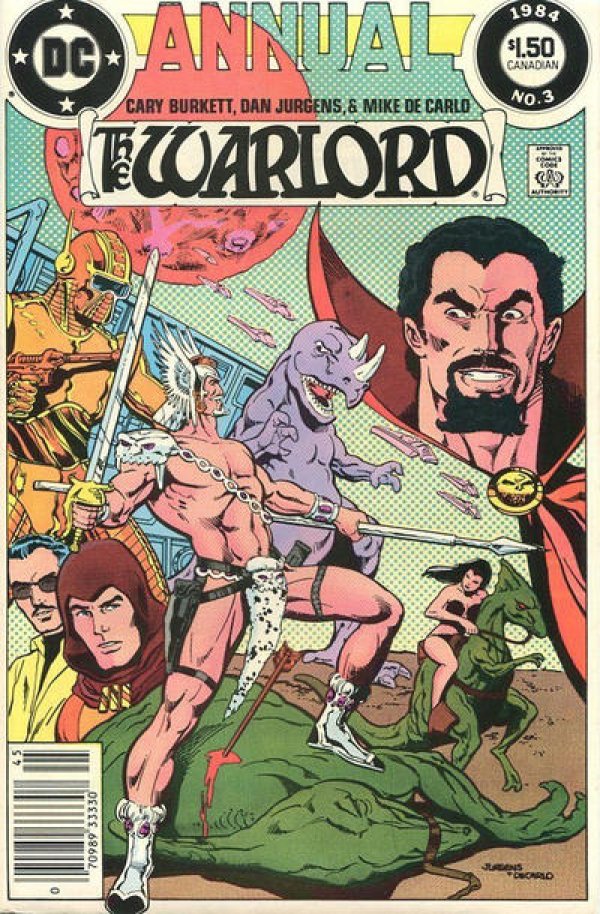 Warlord Annual #3 (1984)- Canadian Edition