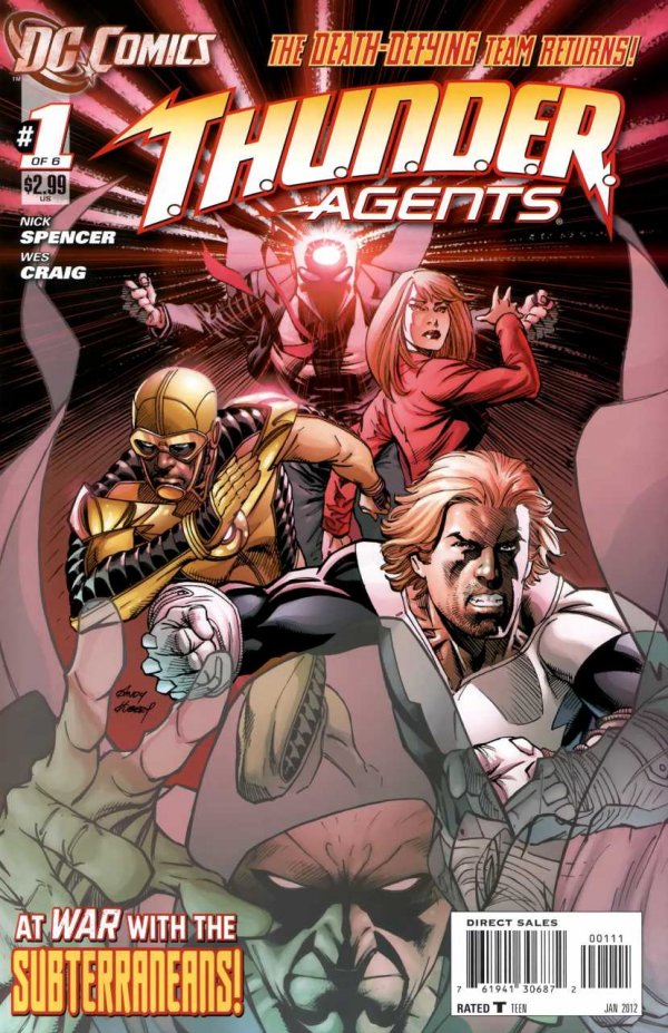 T.H.U.N.D.E.R. Agents #1 (2011)
