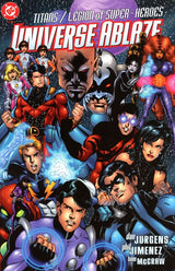 Titans / Legion of Super-Heroes: Universe Ablaze #1-4 (2000) Complete Set
