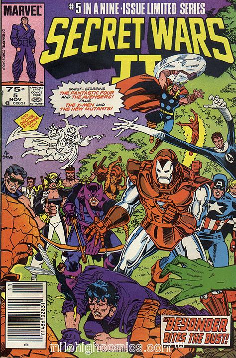 Secret Wars II #5 (1985) - Newsstand Edition