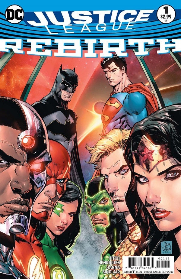Justice League: Rebirth #1 (2016)