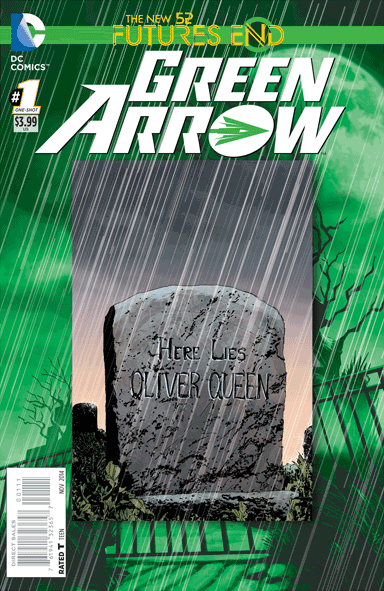 Green Arrow: Futures End #1 (2014) - Lenticular
