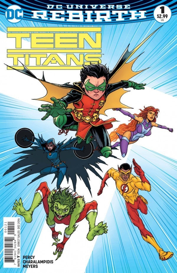 Teen Titans #1 (2016) - Burnham Variant