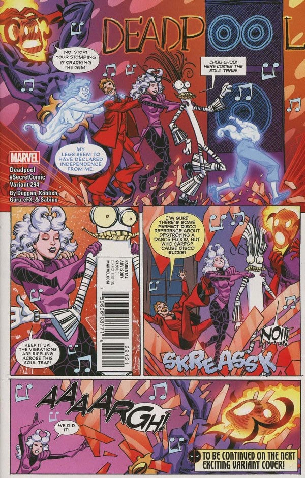 Despicable Deadpool #294 (2018) - Scott Koblish Secret Comic Variant