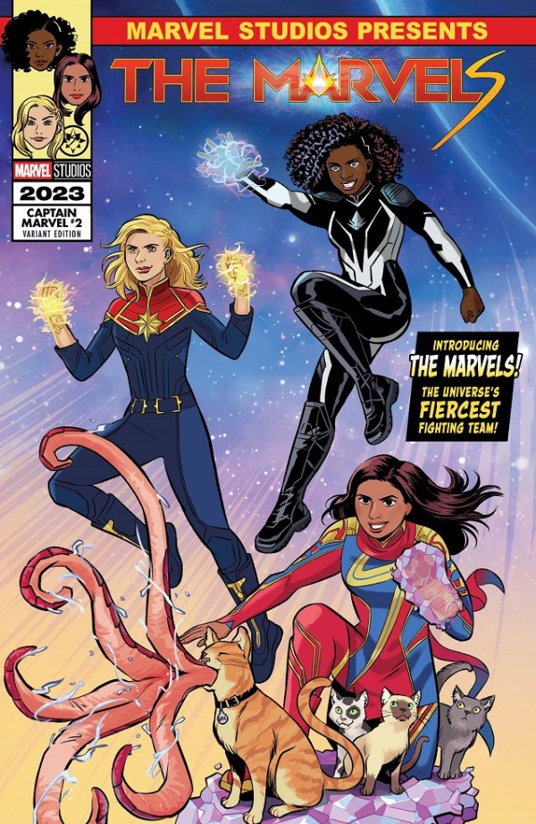 Captain Marvel #2 (2023) - Bustos MCU Variant