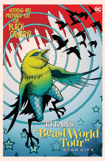 Titans: Beast World Tour: Star City #1 (2024) - Hamner Variant